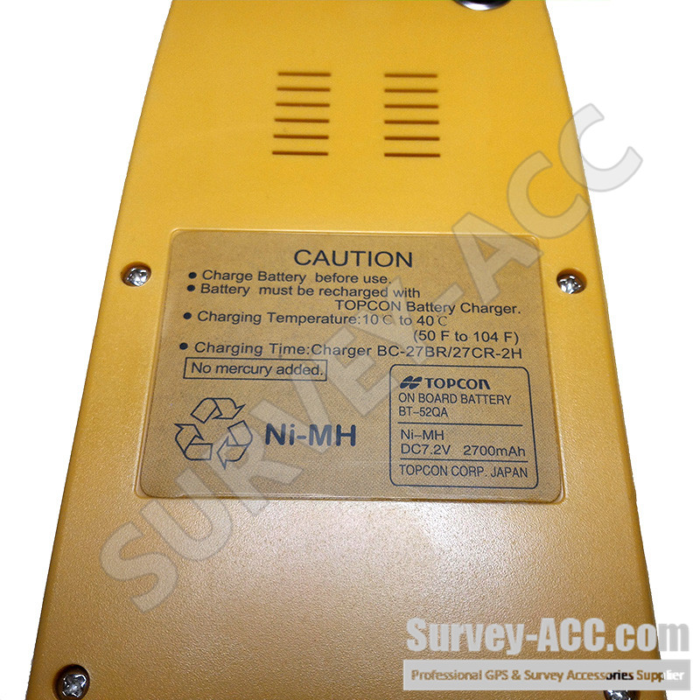 Topcon BT-52QA NIMH 2700mAh Battery (5) Topcon BT-52QA NIMH 2700mAh Battery (5)